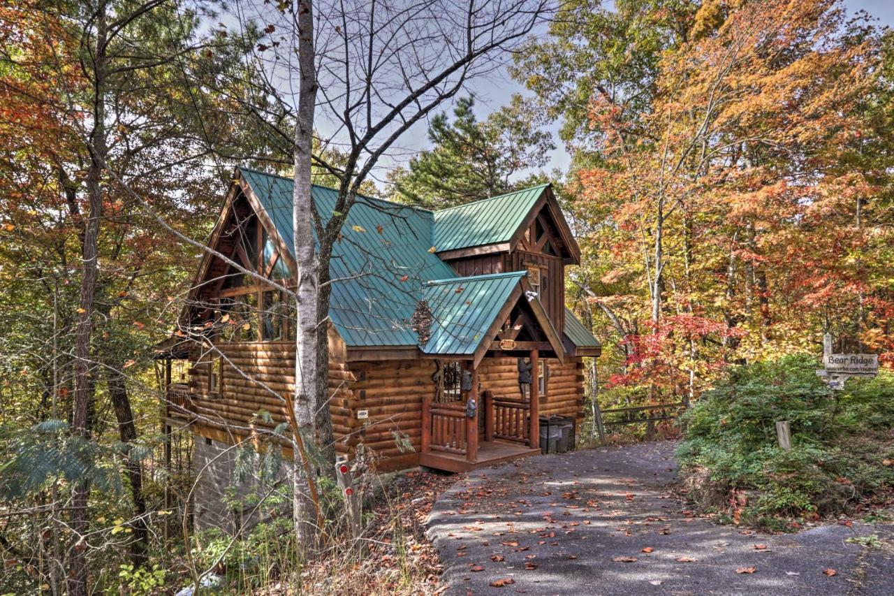 Smoky Mountain Log Cabin 7 Mi To Gatlinburg! Sevierville Exterior foto